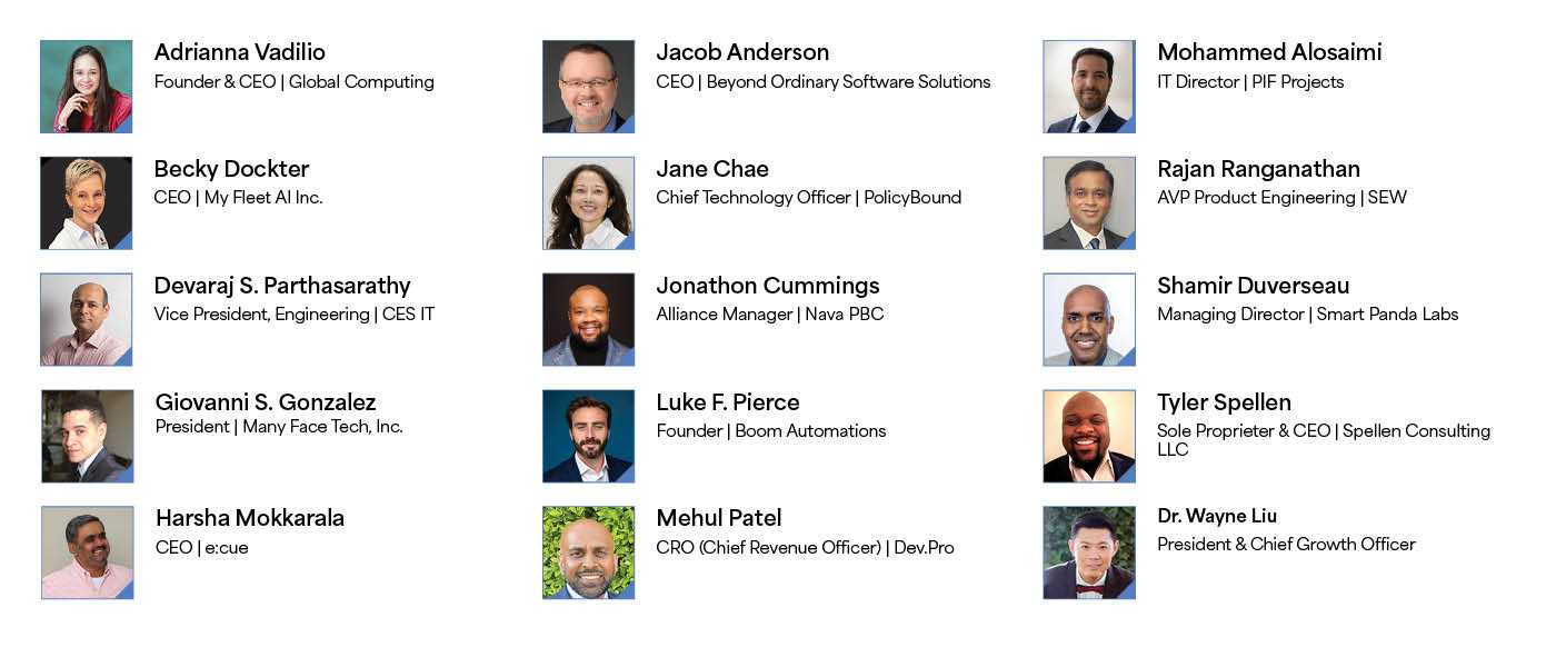 Excellence In Technology Awardees